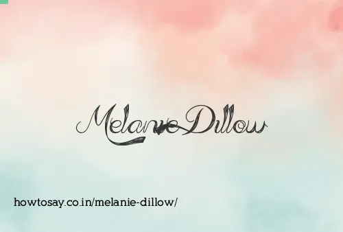 Melanie Dillow