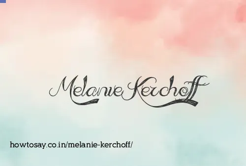 Melanie Kerchoff