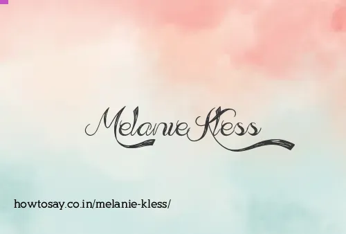 Melanie Kless
