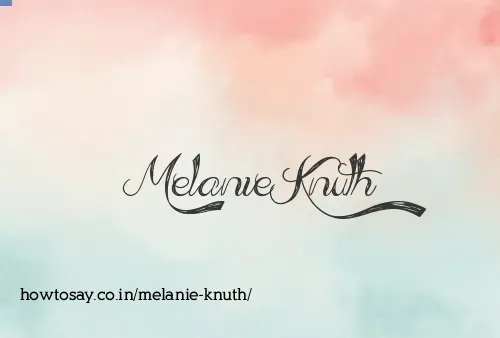 Melanie Knuth