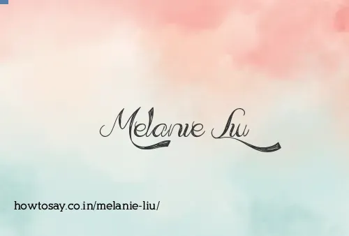 Melanie Liu
