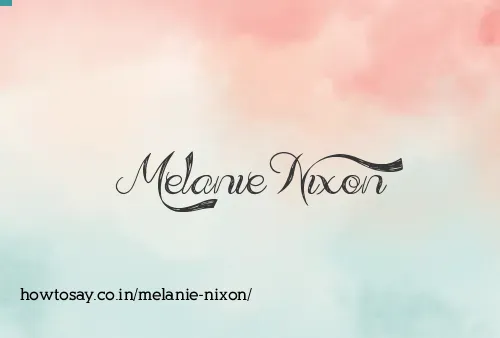 Melanie Nixon