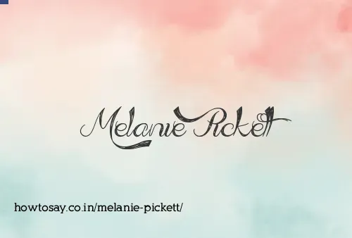 Melanie Pickett