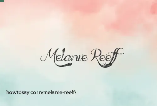 Melanie Reeff