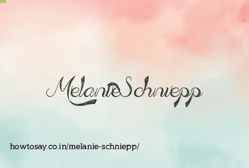 Melanie Schniepp