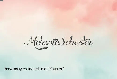 Melanie Schuster