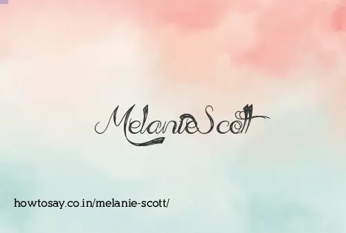 Melanie Scott