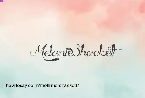 Melanie Shackett