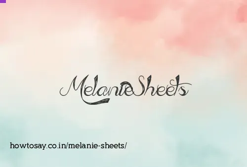 Melanie Sheets