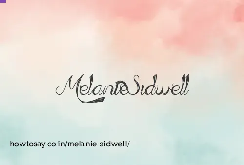Melanie Sidwell