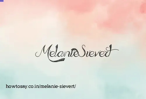 Melanie Sievert