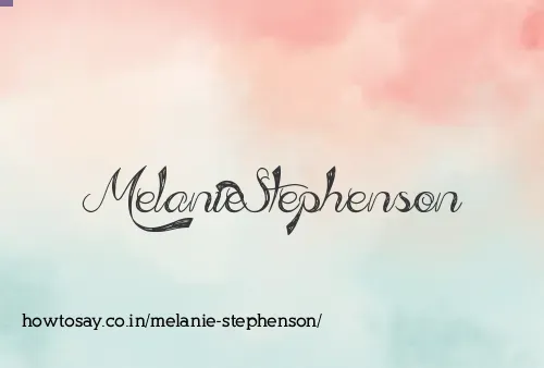 Melanie Stephenson