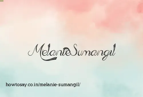 Melanie Sumangil