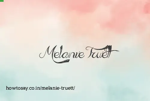 Melanie Truett
