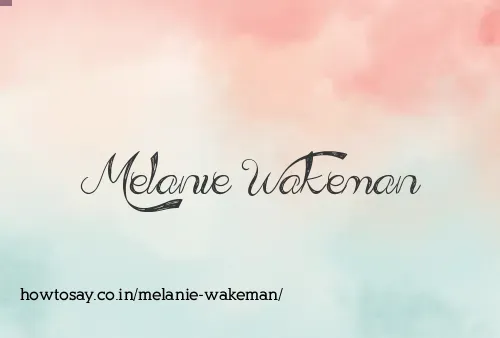 Melanie Wakeman
