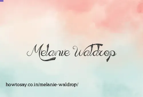 Melanie Waldrop