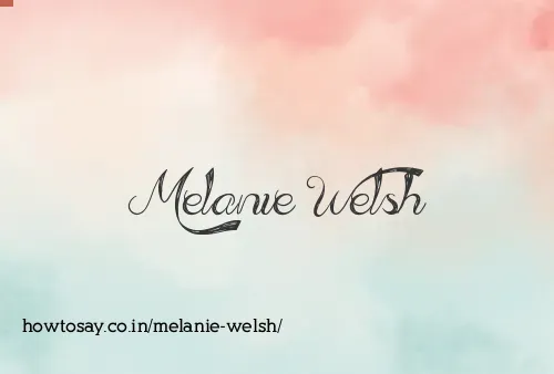 Melanie Welsh