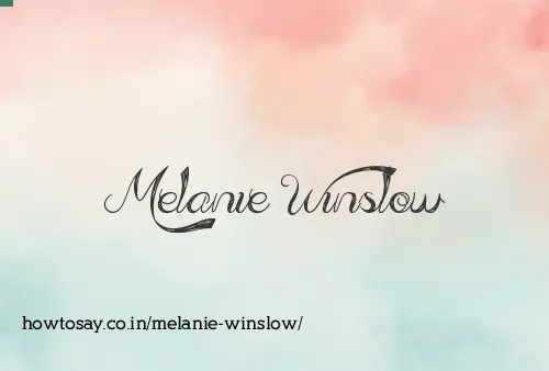 Melanie Winslow