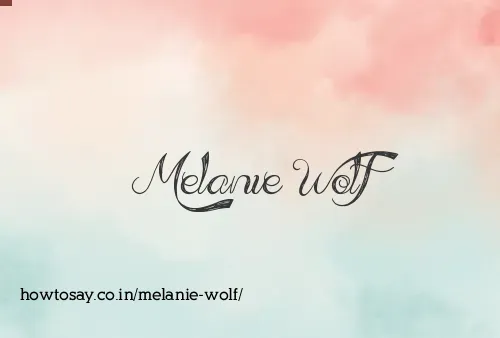 Melanie Wolf