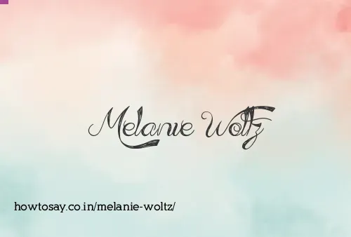 Melanie Woltz