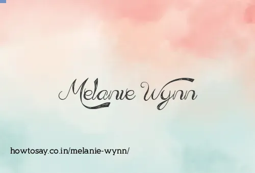 Melanie Wynn