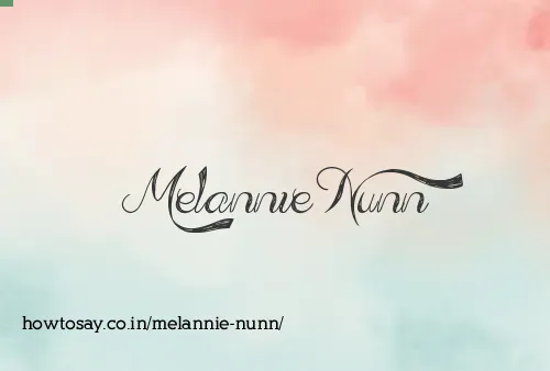 Melannie Nunn