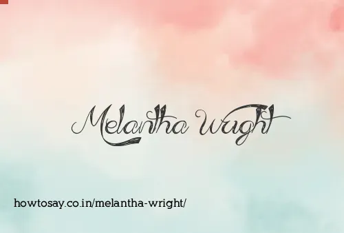 Melantha Wright
