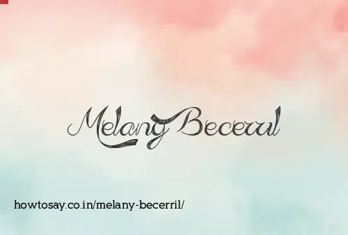 Melany Becerril