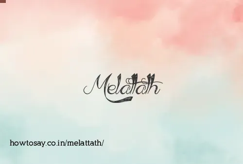 Melattath
