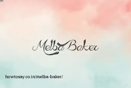 Melba Baker