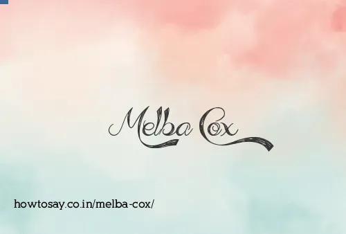 Melba Cox