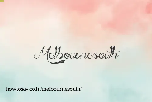 Melbournesouth