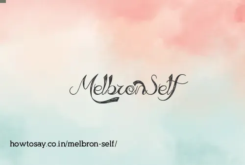 Melbron Self