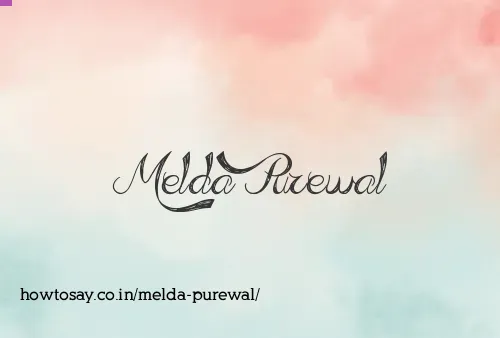 Melda Purewal