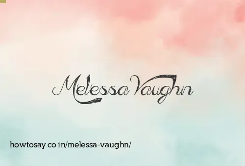 Melessa Vaughn