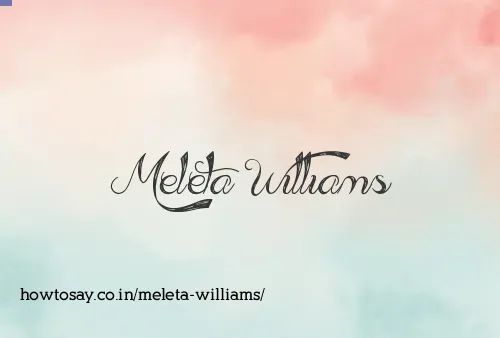 Meleta Williams