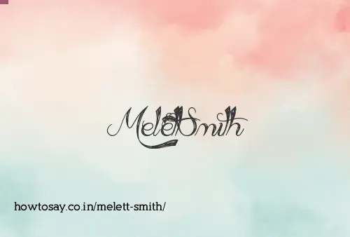 Melett Smith