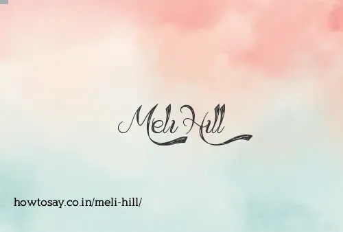 Meli Hill