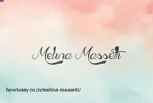 Melina Massetti