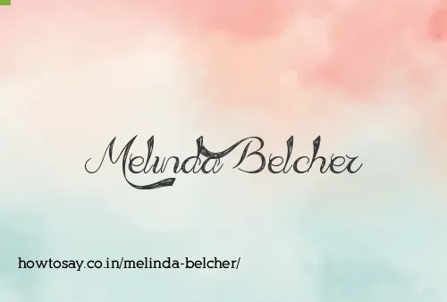 Melinda Belcher