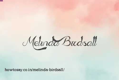 Melinda Birdsall