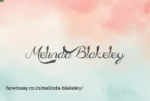 Melinda Blakeley