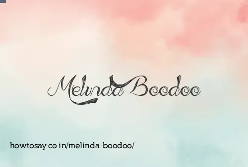 Melinda Boodoo