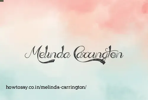 Melinda Carrington