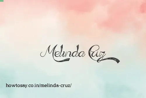 Melinda Cruz