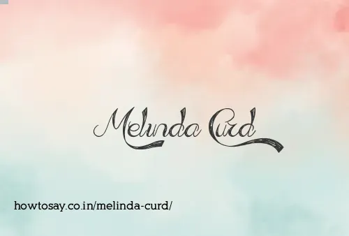 Melinda Curd