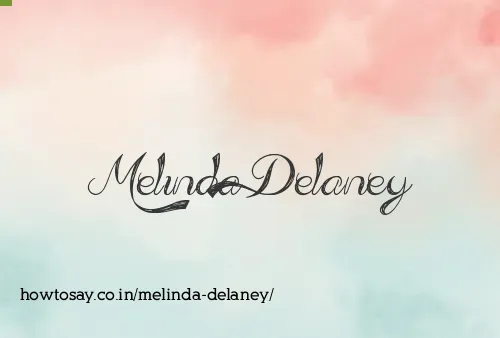 Melinda Delaney