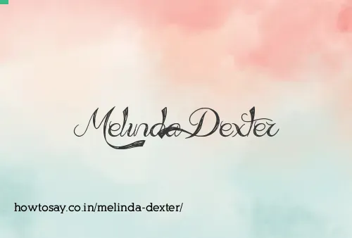 Melinda Dexter