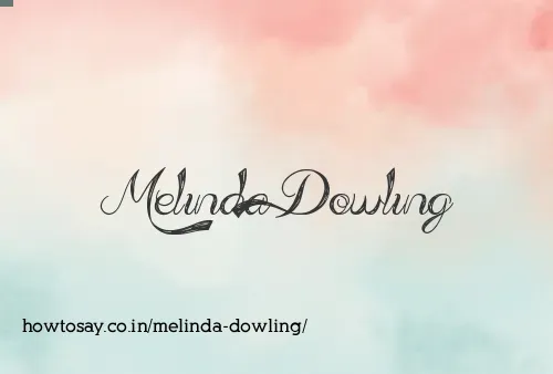Melinda Dowling