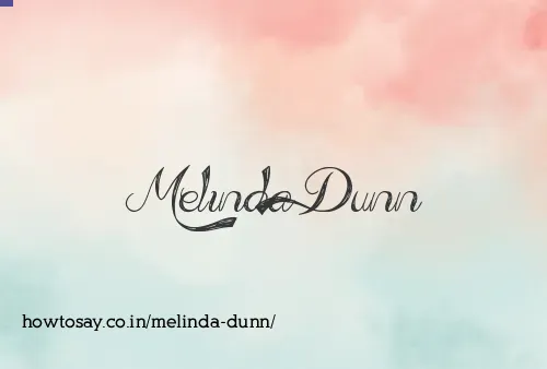 Melinda Dunn
